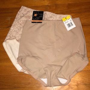 BNWT Womans Tummy Tamers High Rise Undies M